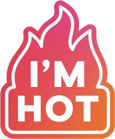 I'm hot icon